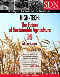 image of SDN 2014 magazine cover High Tech: The Future of Sustainable Agriculture