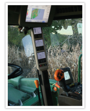 Tractor with GPS