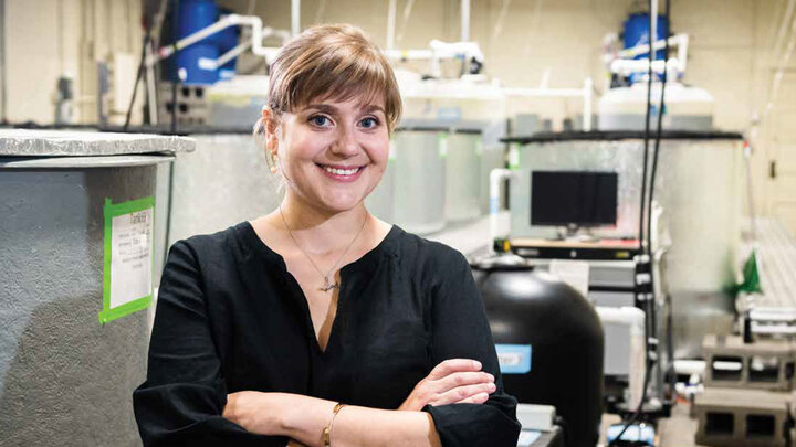 Jamilynn Polettto in her lab