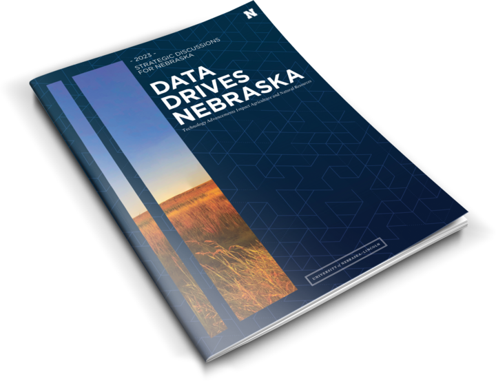 Cover of the 2023 SND publication: Data Drives Nebraska